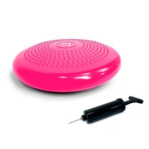 LS Oppustelig Balance-Siddepude | Pink