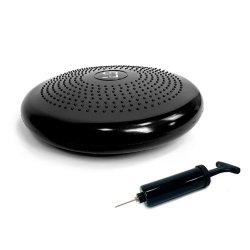 LS Oppustelig Balance-Siddepude | Sort