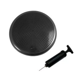 LS Oppustelig Balance-Siddepude | Sort