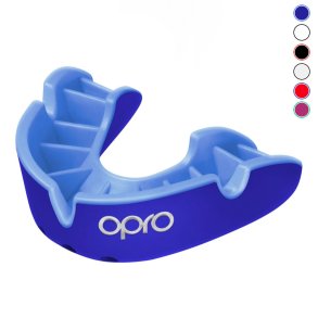 OPRO Silver Self-Fit Tandbeskytter m�rkebl�