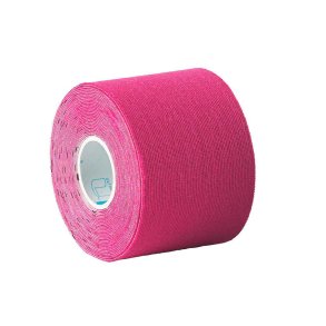 Lyser�d Ultimate Performance PFAS-fri Pre-Cut Kinesiology Tape 50 mm x 5 m, forudsk�ret i 25 cm sektioner til sport og tr�ning.
