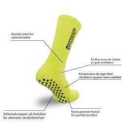 Proskary Grip Socks Comfort - Neongul
