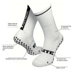 Proskary Grip Socks Elite - Hvid