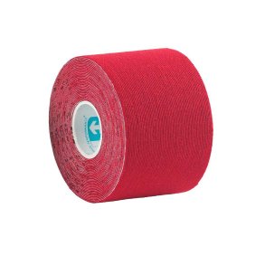 R�d Ultimate Performance PFAS-fri Kinesiology Tape 50 mm x 5 m til st�tte af muskler og led under sport og tr�ning.
