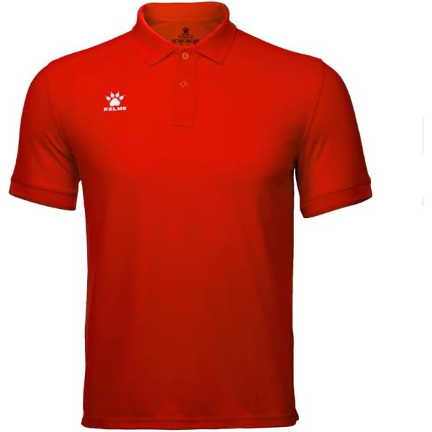 r�d herre poloshirt nedsat