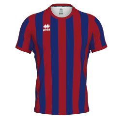 Errea Stribet Spillertrje | Navy/Rd