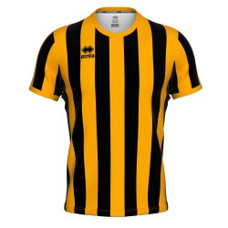 Errea Stribet Spillertrje | Sort/Amber