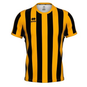 Errea Stribet Spillertrje | Sort/Amber