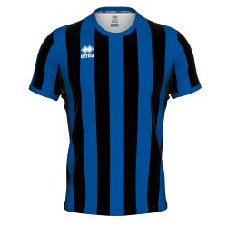 Errea Stribet Spillertrje | Sort/Bl