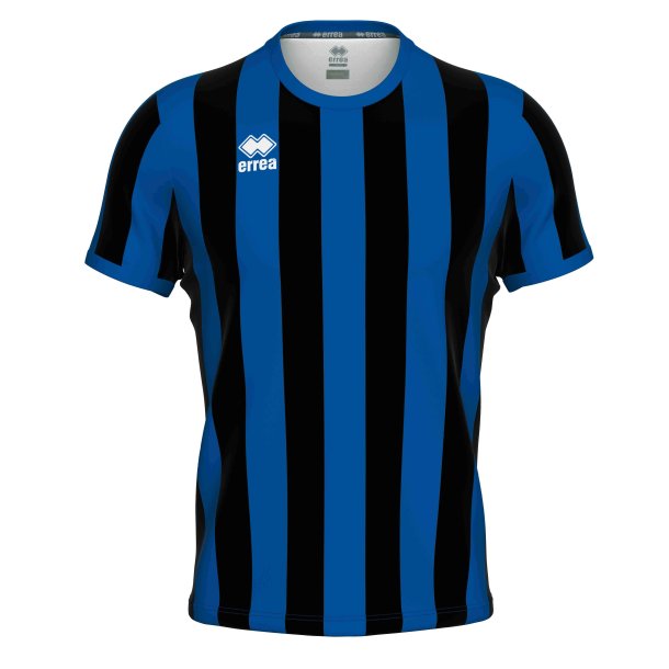Errea Stribet Spillertrje | Sort/Bl