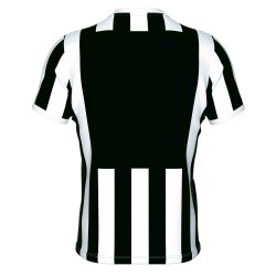 Errea Stribet Spillertrje | Sort/Hvid