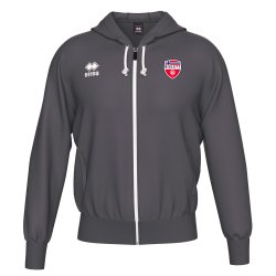 Bislett FK | Hoodie w/Zip - Grey