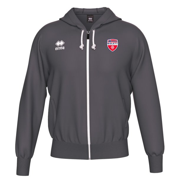 Bislett FK | Hoodie w/Zip - Grey
