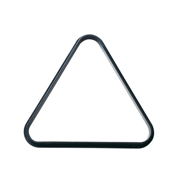 Plastik triangel til pool og snooker baller 57 mm – til opstning af 15 eller 22 kugler.