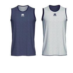 Errea Wing Double basketballtop | Navy/Hvid