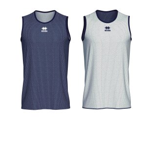 Errea Wing Double basketballtop | Navy/Hvid